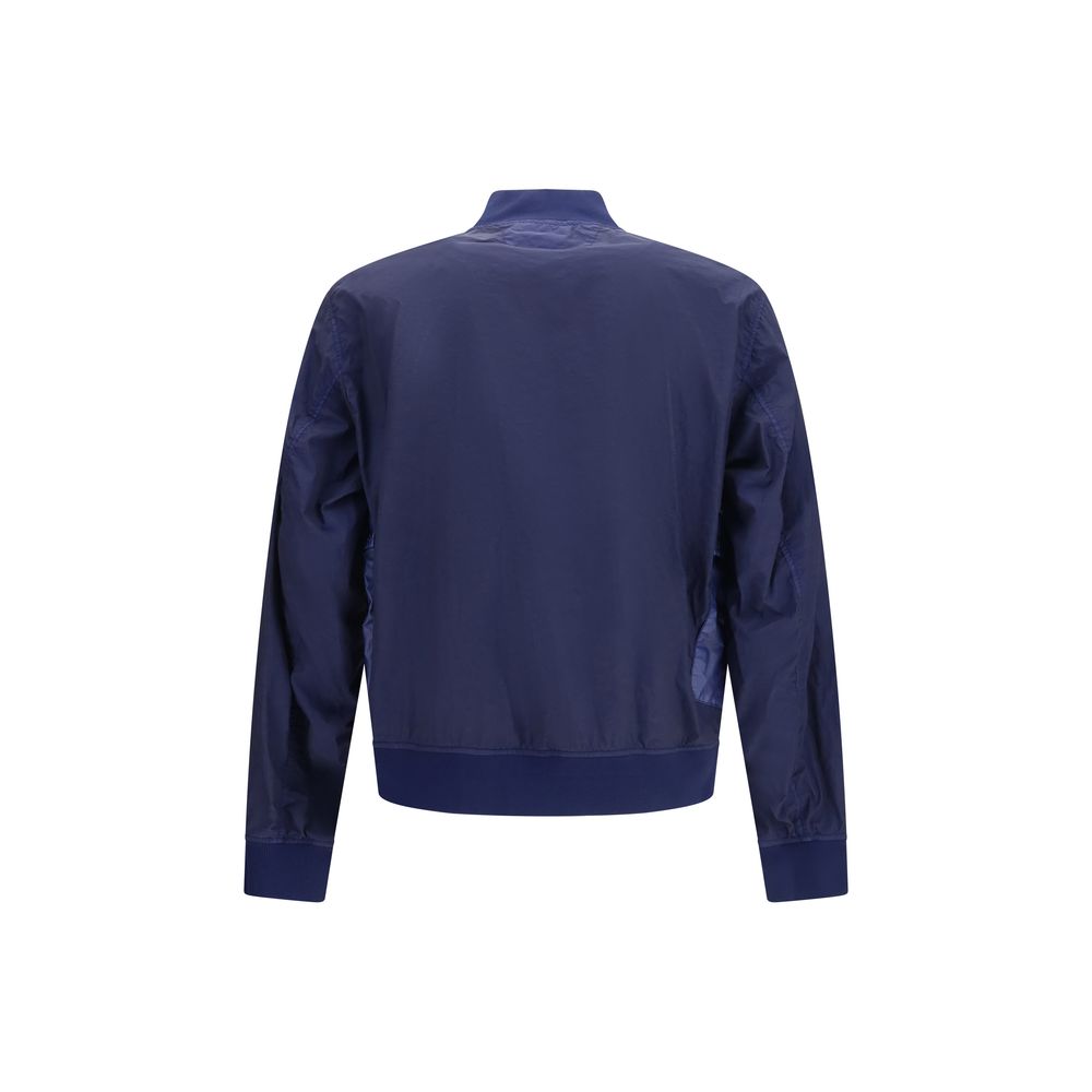 C.P. Company Blue Polyamide Bomber | Regal Royce