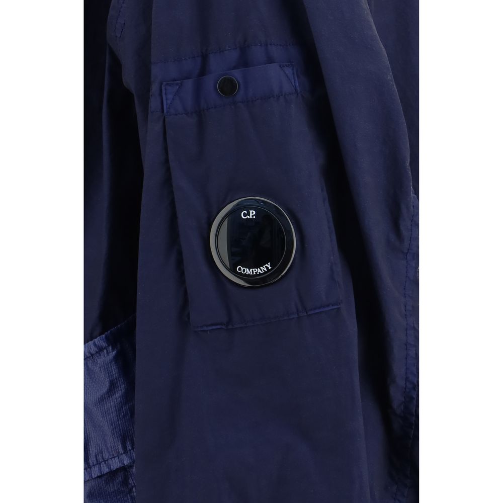 C.P. Company Blue Polyamide Bomber | Regal Royce