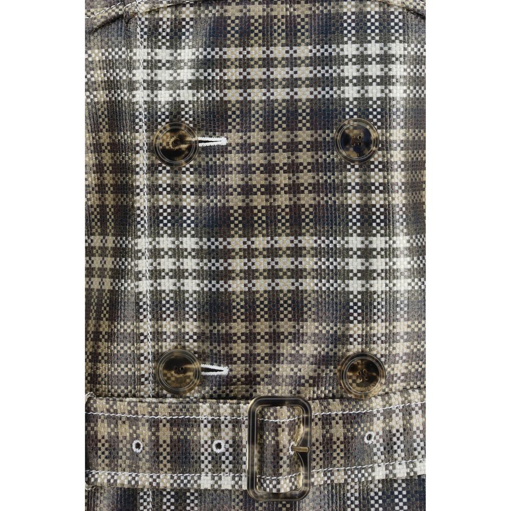 Burberry Brown Polyester Trench Coat | Regal Royce