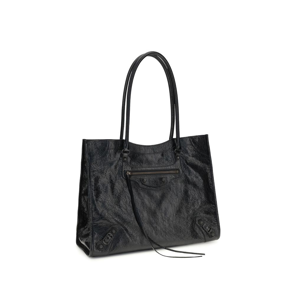 Balenciaga Black Lamb Ovis Aries Aries Shoulder Bag | Regal Royce