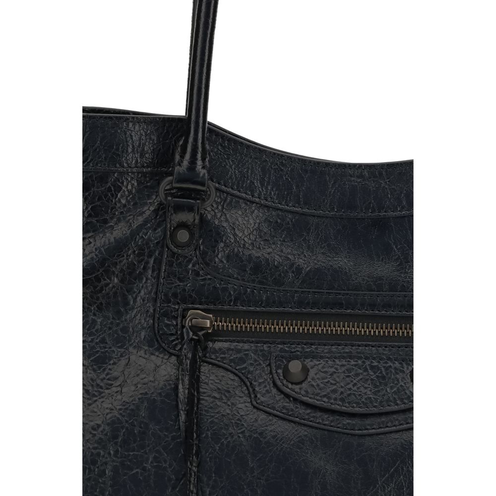 Balenciaga Black Lamb Ovis Aries Aries Shoulder Bag | Regal Royce