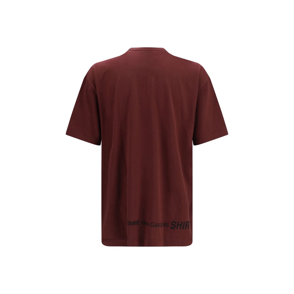 Comme Des Garçons Bordeaux Cotton T-Shirt | Regal Royce
