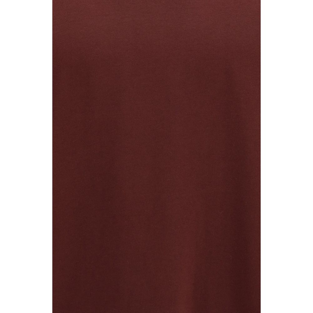 Comme Des Garçons Bordeaux Cotton T-Shirt | Regal Royce