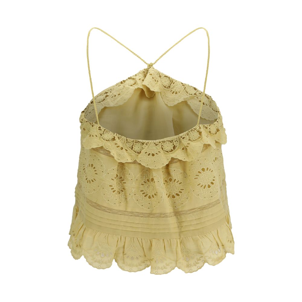 Marant Etoile Bicolor Polyester Blouse | Regal Royce