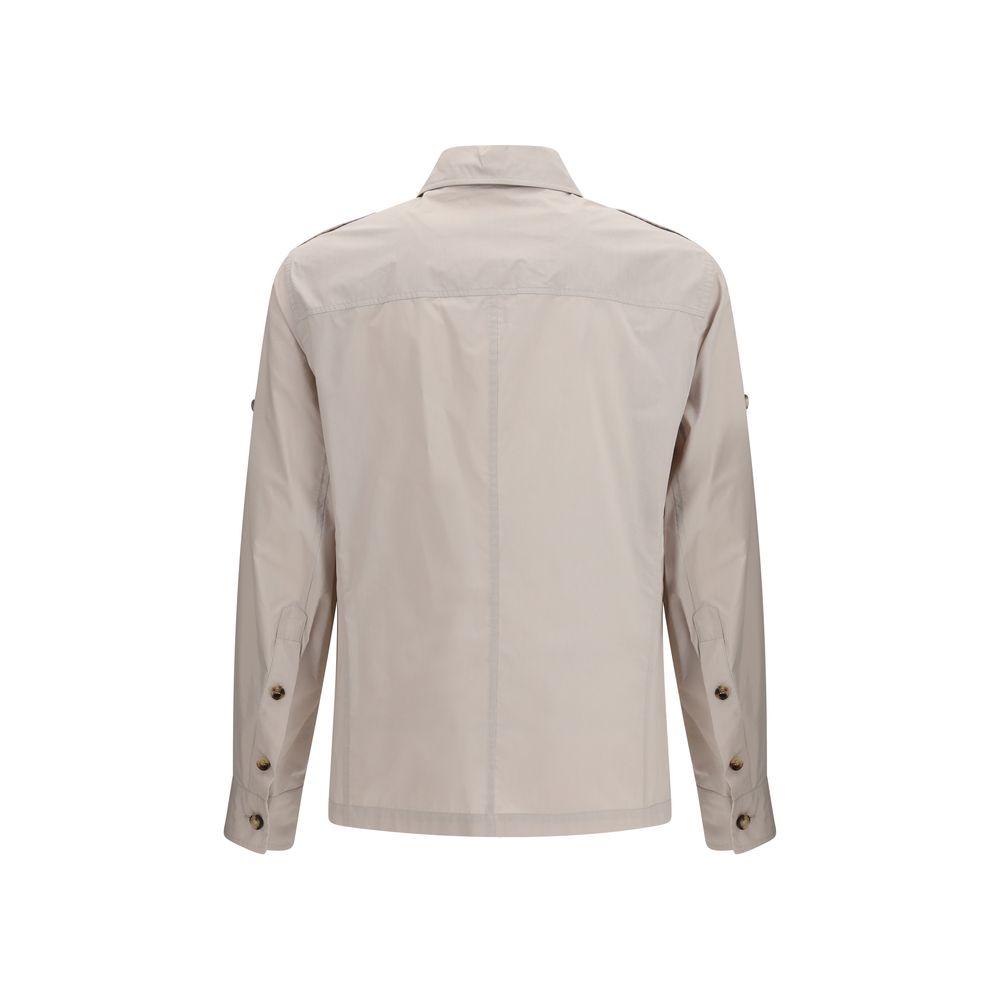 Brunello Cucinelli Beige Cotton Coat | Regal Royce
