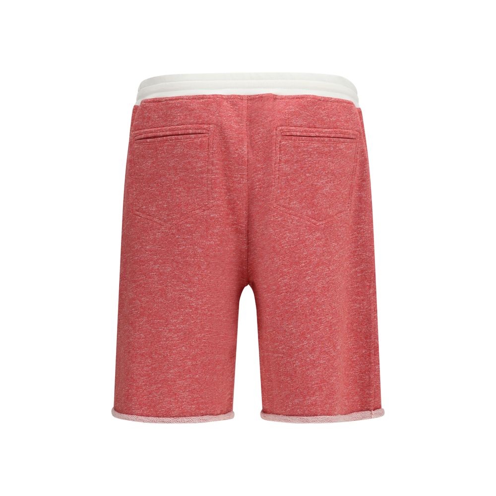 Brunello Cucinelli Multicolor Cotton Bermuda Shorts | Regal Royce