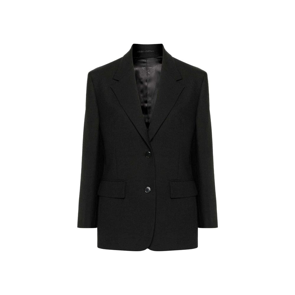 Prada Black Virgin Wool Blazer | Regal Royce