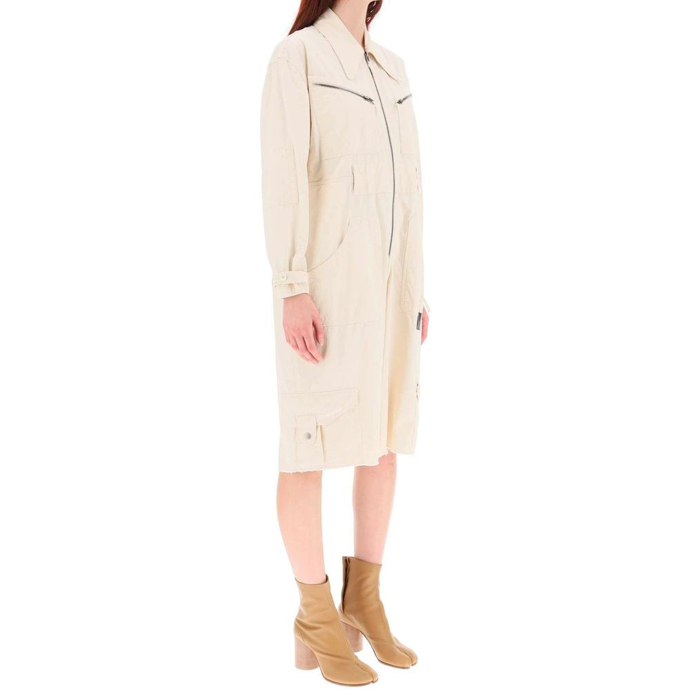 Maison Margiela White Cotton Jumpsuit | Regal Royce