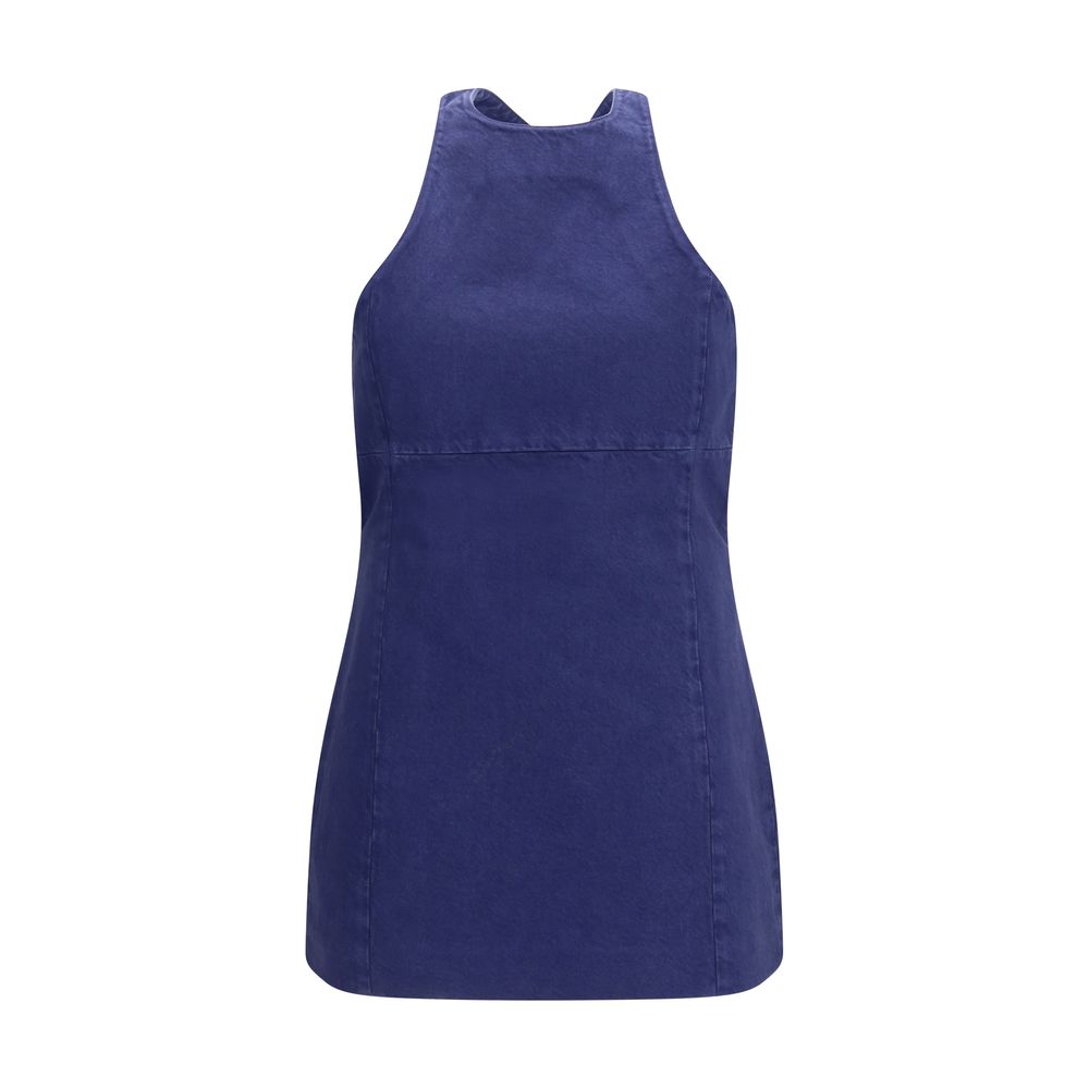 Miu Miu Blue Cotton Casual Dress | Regal Royce