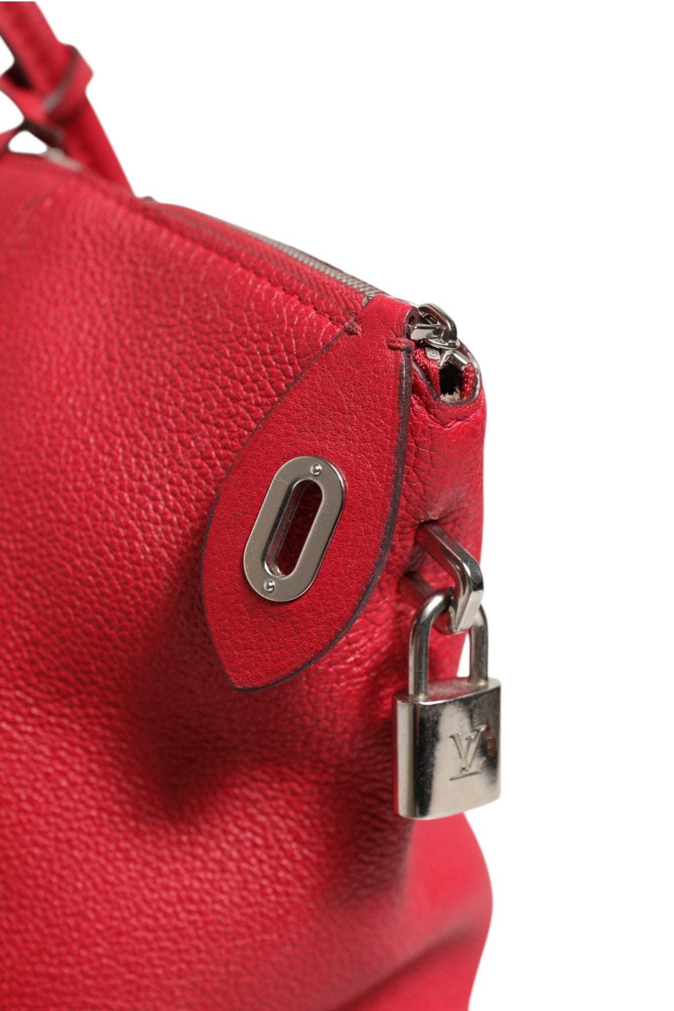 Louis Vuitton Griotte Taurillon Leather Soft Lockit MM Crossbody Bag | Regal Royce
