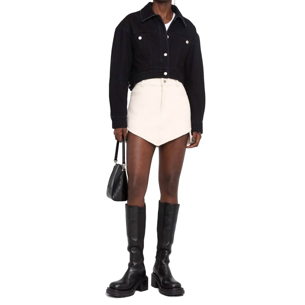Alexander McQueen Black Cotton Denim Jacket | Regal Royce