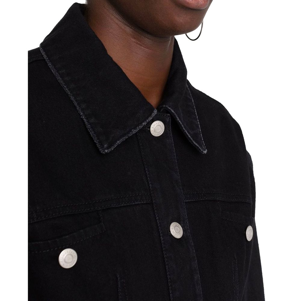 Alexander McQueen Black Cotton Denim Jacket | Regal Royce