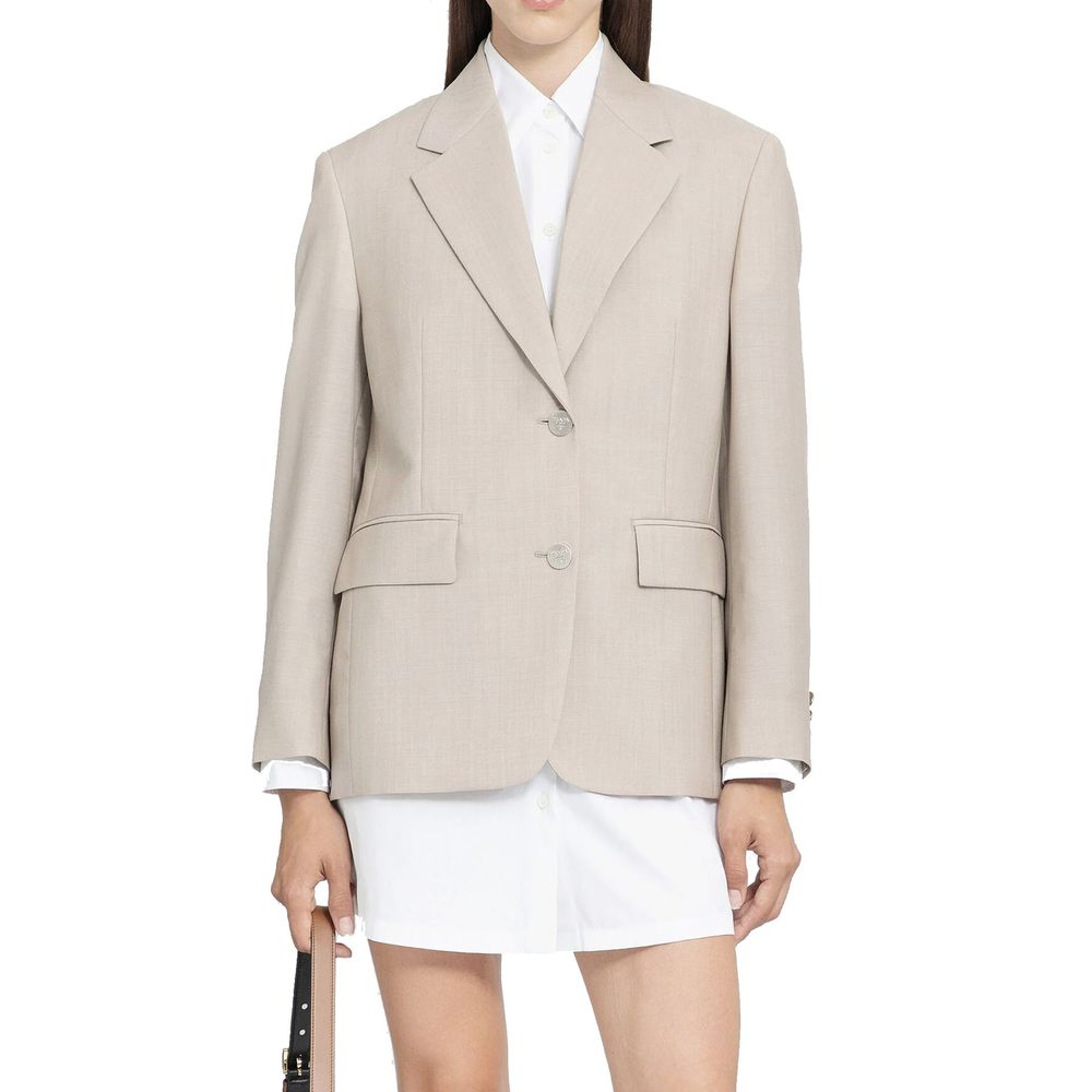 Prada Beige Mohair Blazer | Regal Royce