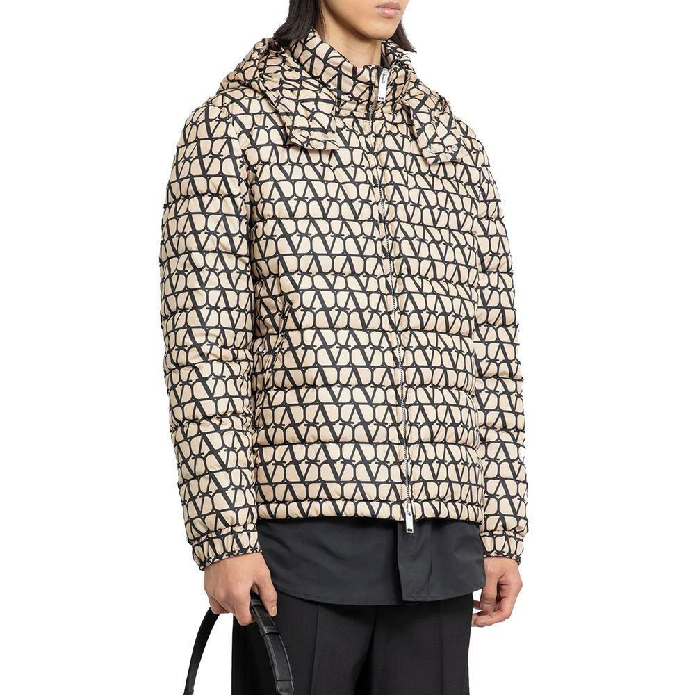 Valentino Garavani Beige Polyamide Coat | Regal Royce
