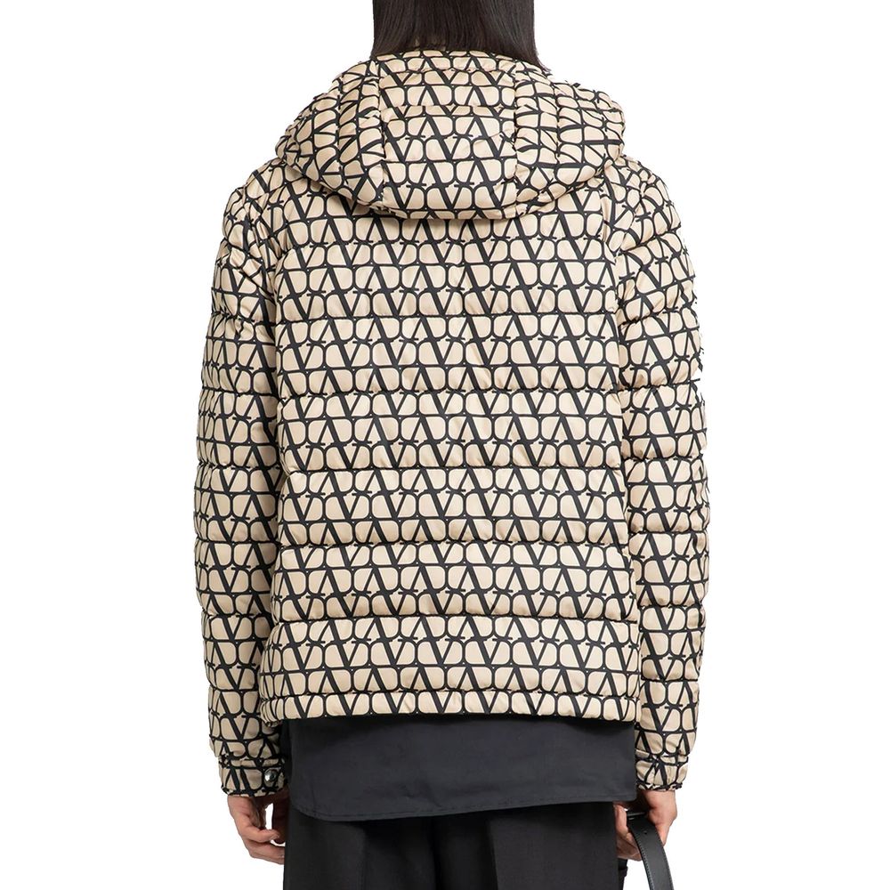 Valentino Garavani Beige Polyamide Coat | Regal Royce