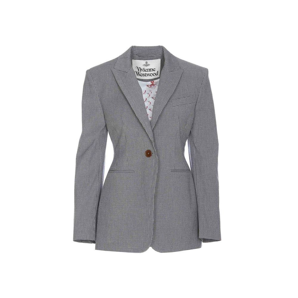Vivienne Westwood Black Cotton Blazer | Regal Royce