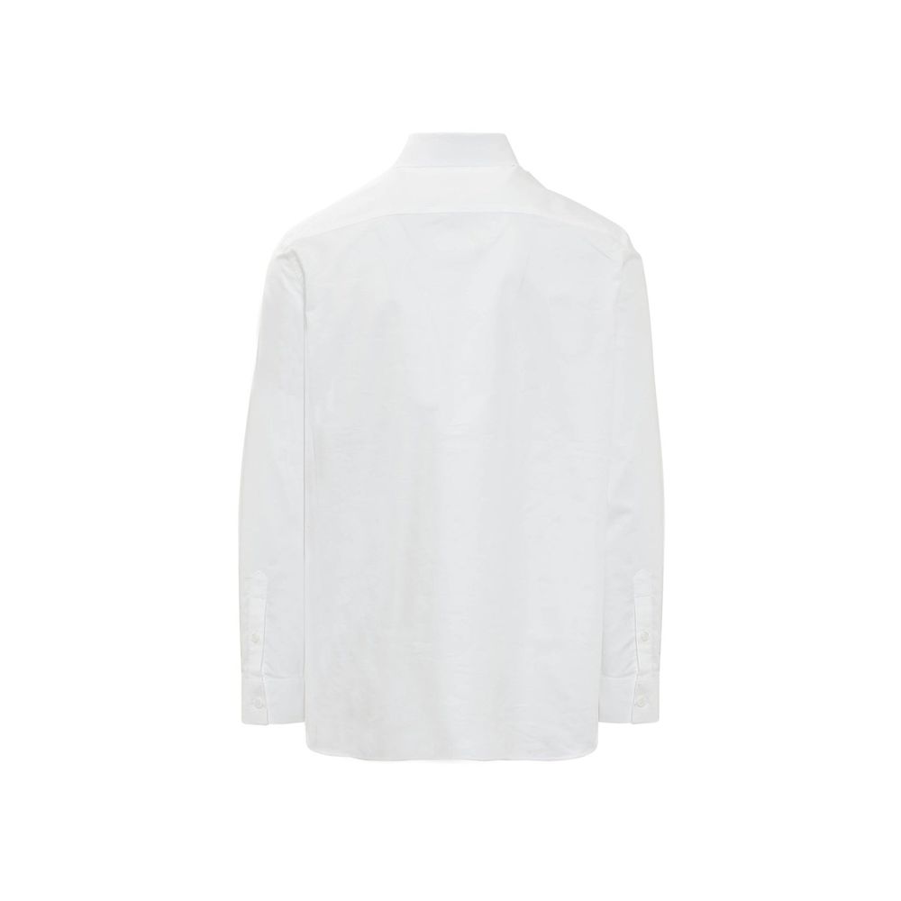 Burberry White Cotton Dress Shirt | Regal Royce