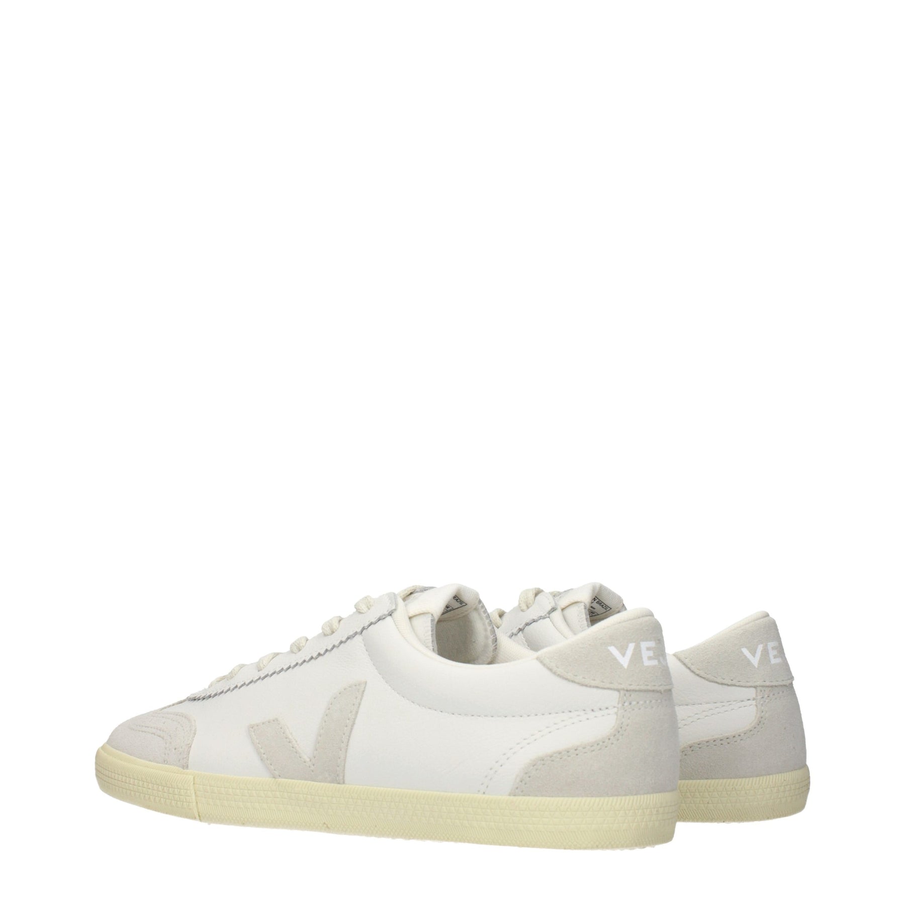 Veja White Leather Low Top Sneakers | Regal Royce