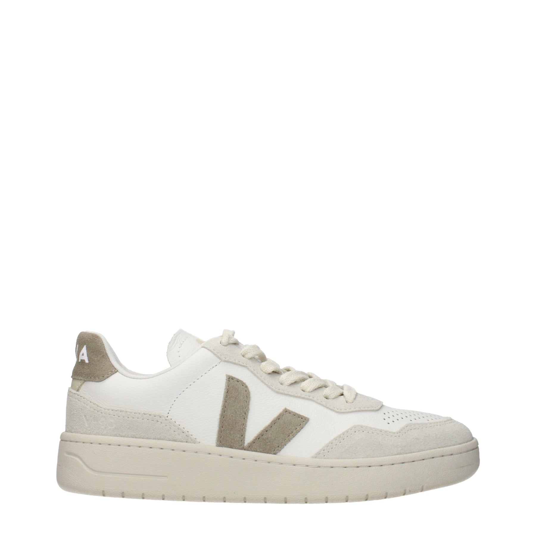 Veja White Leather Low Top Sneakers | Regal Royce