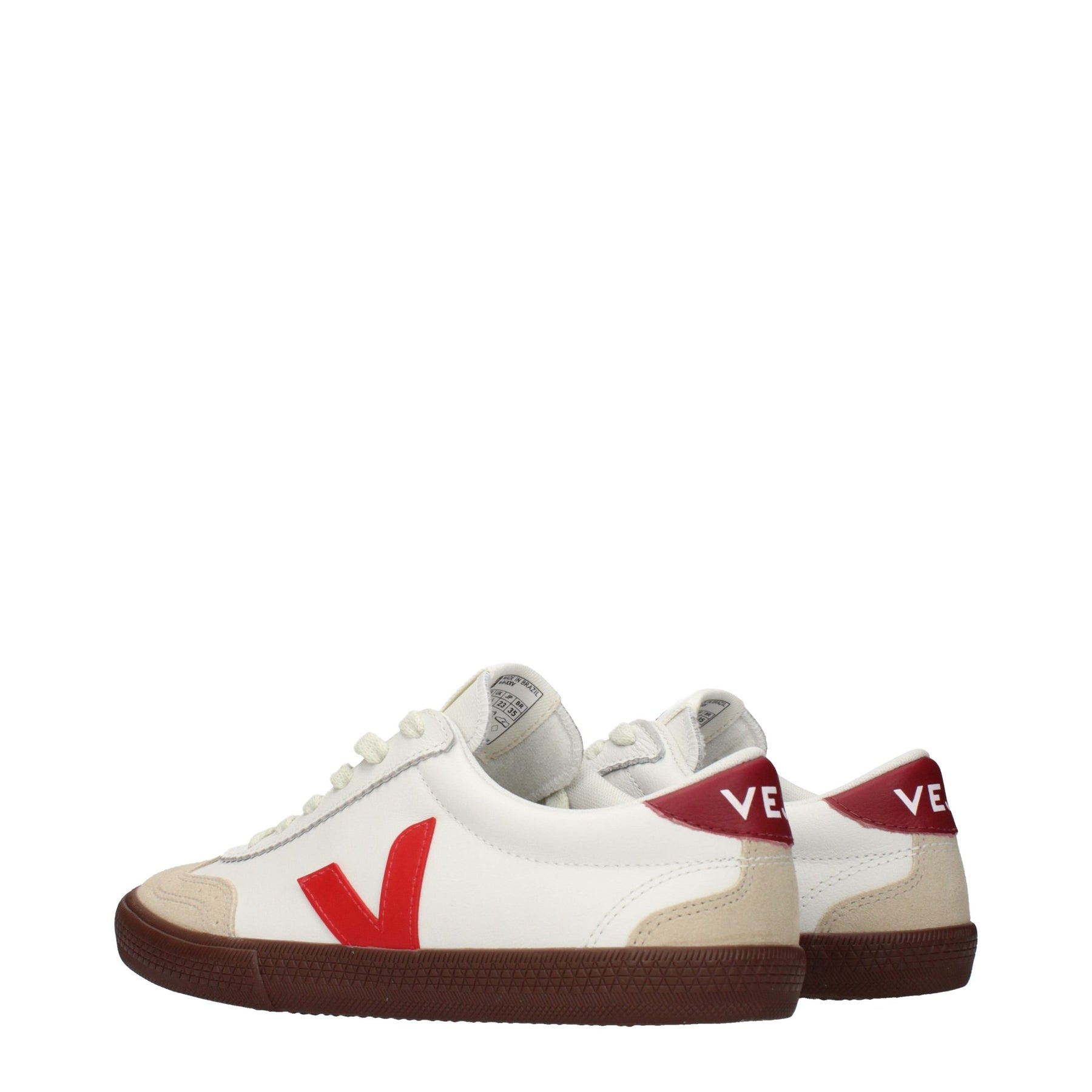 Veja White Leather Sneakers | Regal Royce