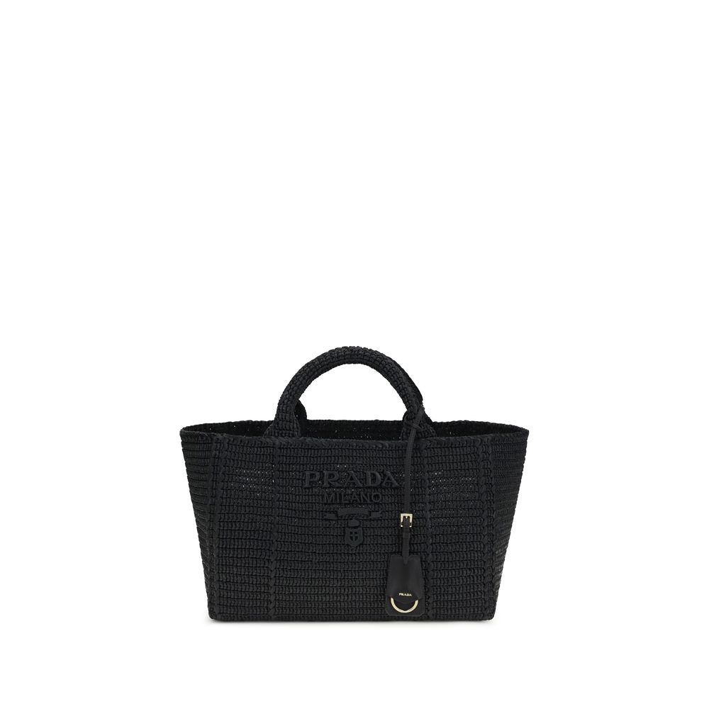 Prada Black Viscose Shoulder Bag | Regal Royce