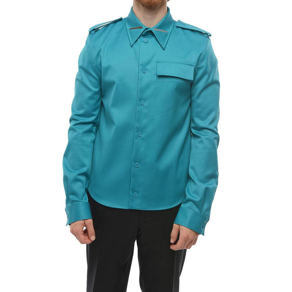 Bottega Veneta Bicolor Elastane Dress Shirt | Regal Royce