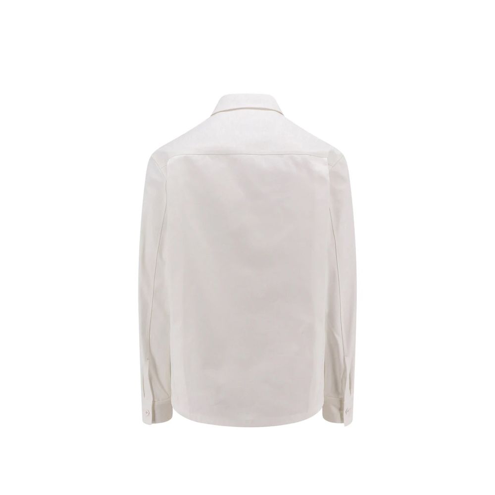 Jil Sander White Cotton Dress Shirt | Regal Royce