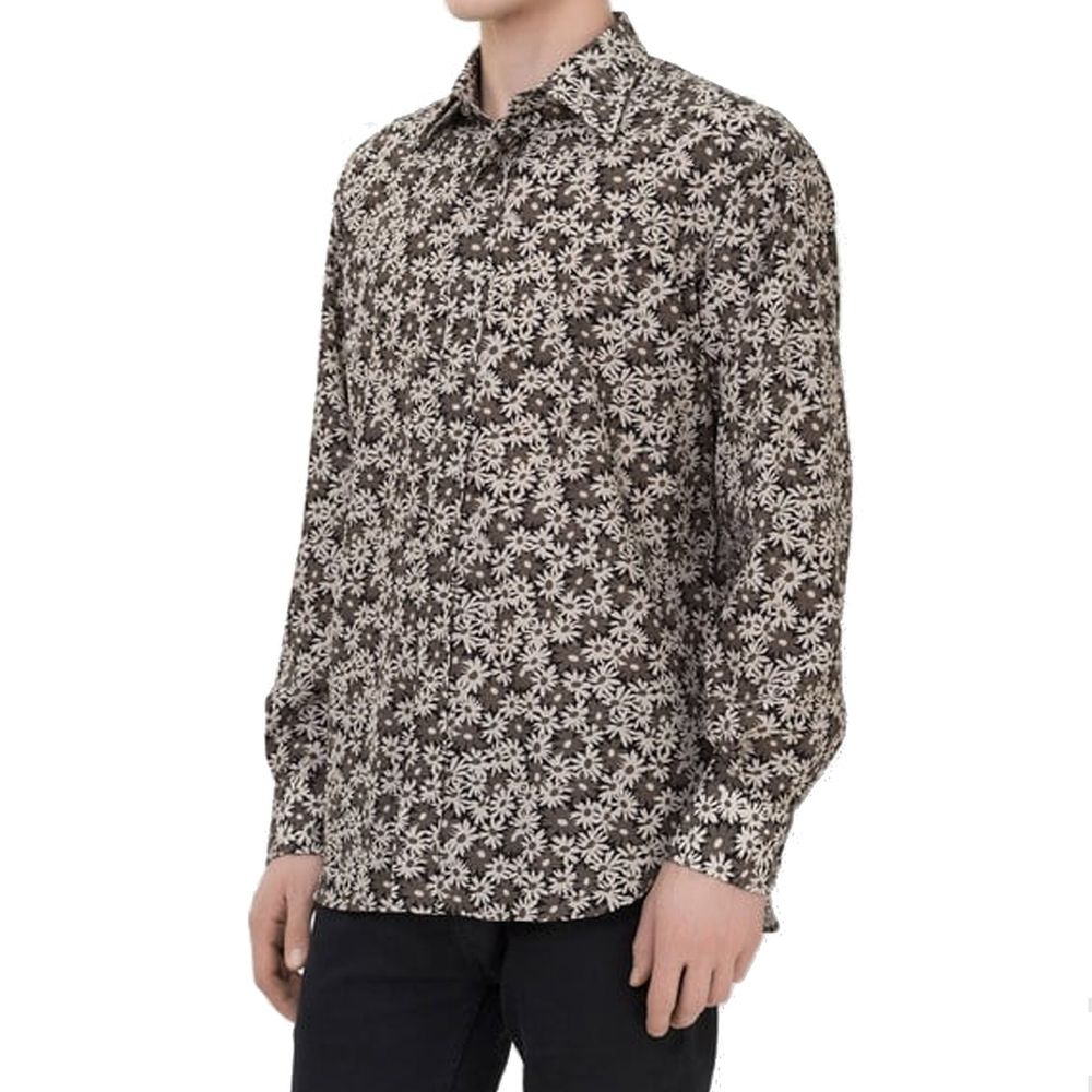 Tom Ford Bicolor Cotton Pattern Shirt | Regal Royce