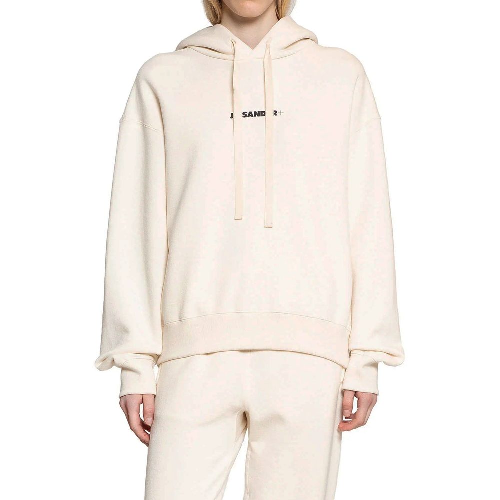 Jil Sander White Cotton Sweatshirt | Regal Royce