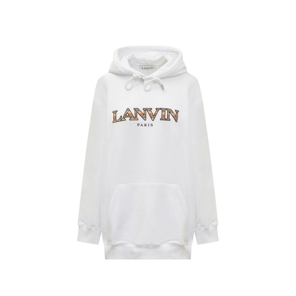 Lanvin White Cotton Sweatshirt | Regal Royce