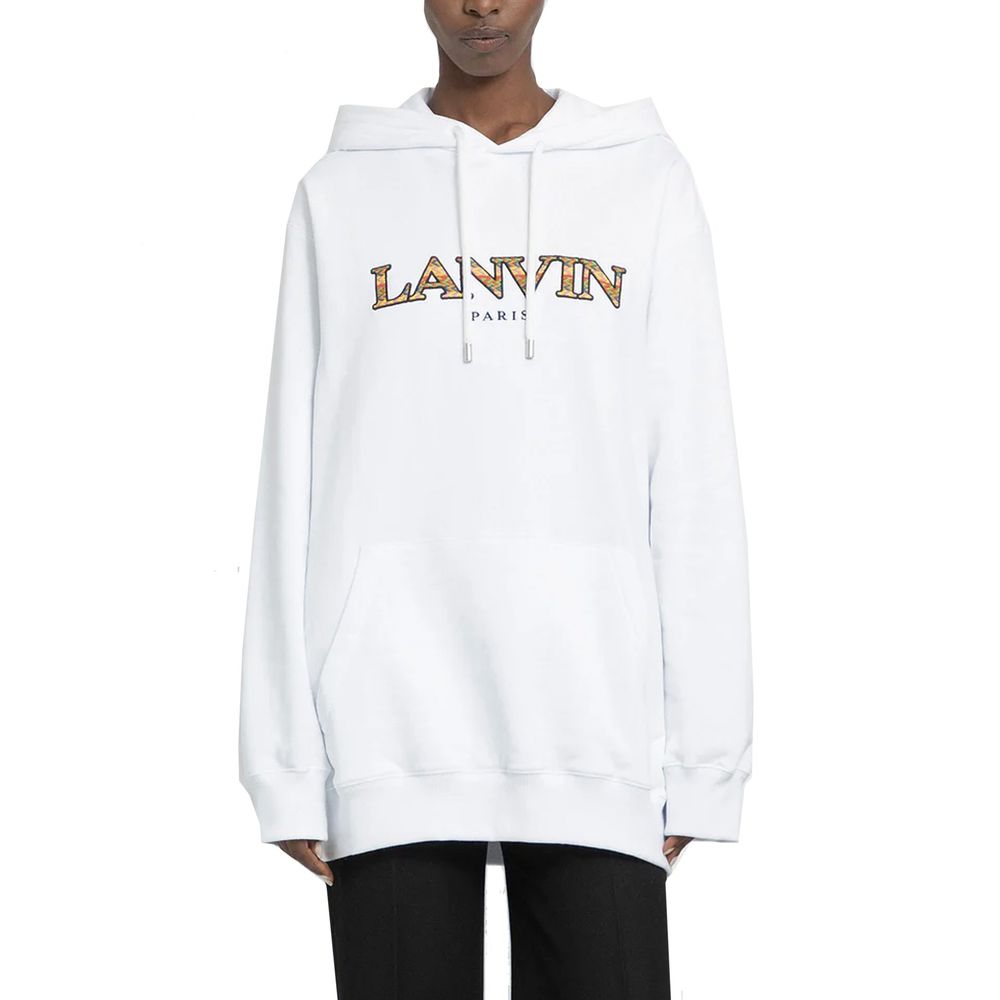 Lanvin White Cotton Sweatshirt | Regal Royce