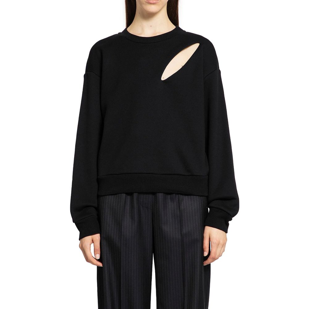 Alexander McQueen Black Cotton Sweatshirt | Regal Royce