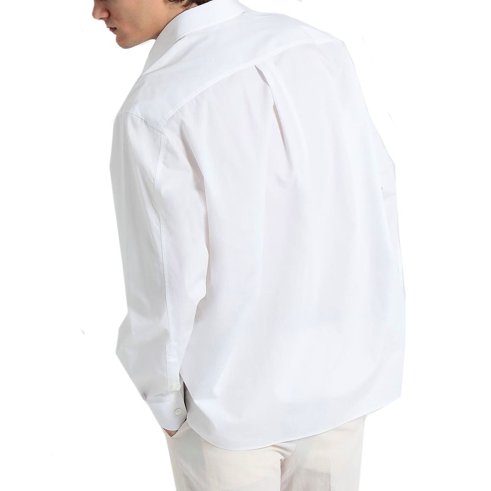 Valentino White Cotton Dress Shirt | Regal Royce