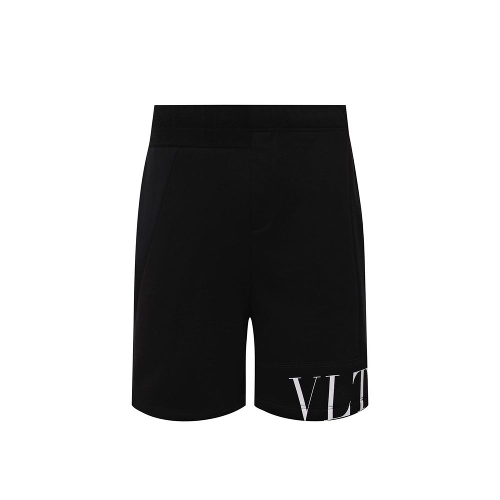 Valentino Black Modal Shorts | Regal Royce