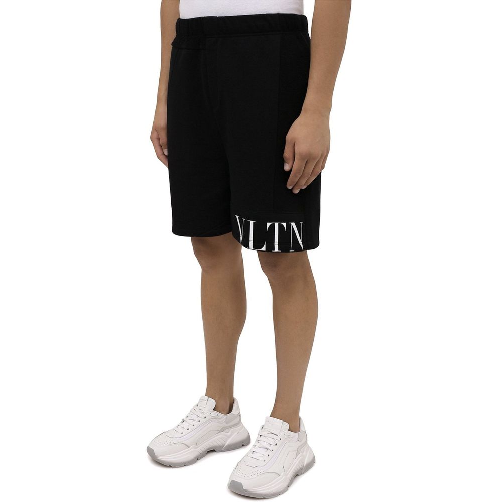 Valentino Black Modal Shorts | Regal Royce