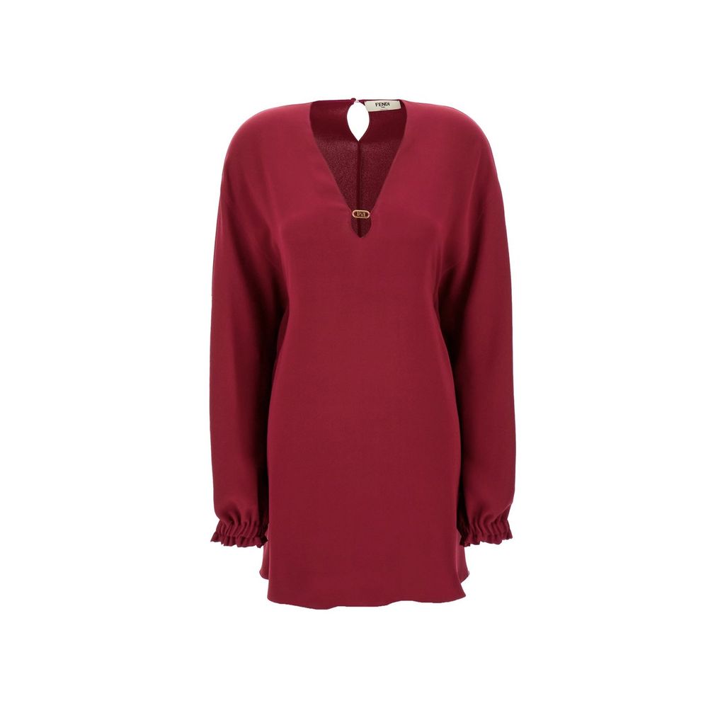 Fendi Purple Silk Casual Dress | Regal Royce