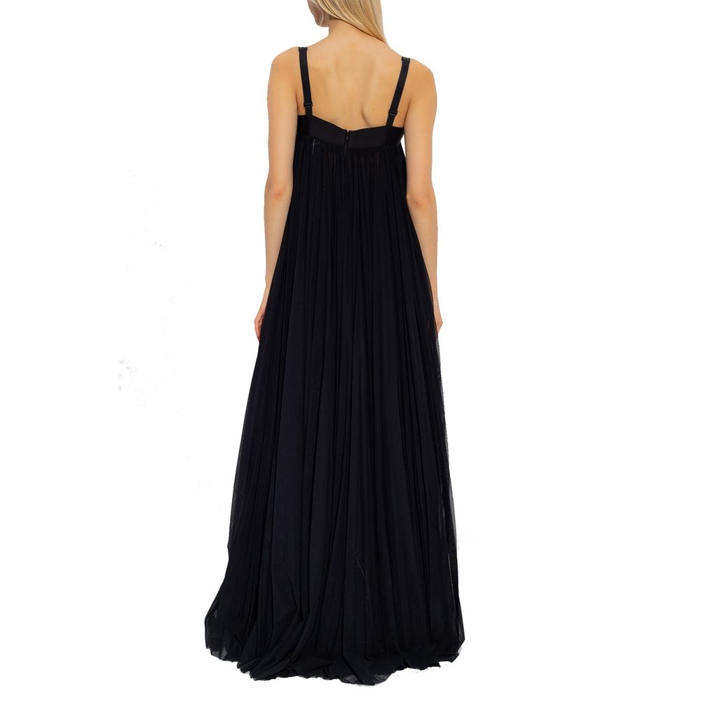 Dolce & Gabbana Black Cotton Casual Dress | Regal Royce