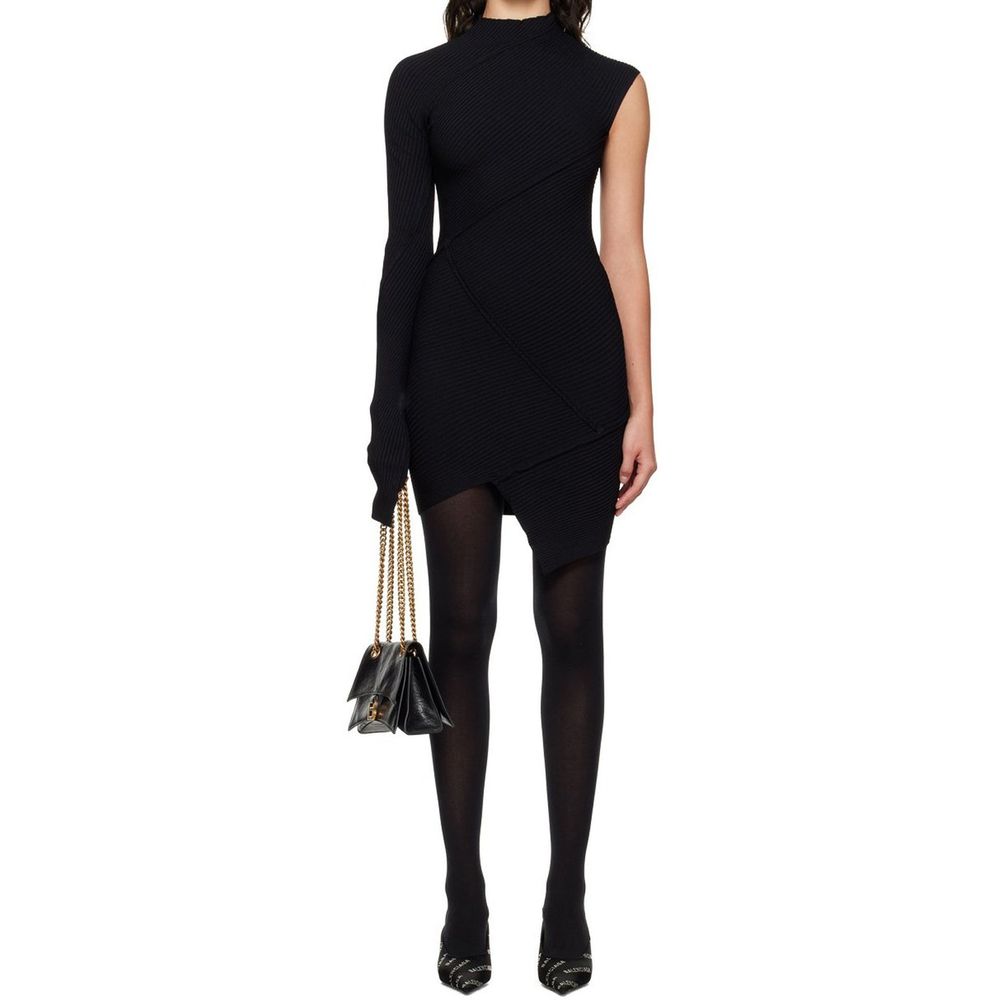 Balenciaga Black Polyester Casual Dress | Regal Royce