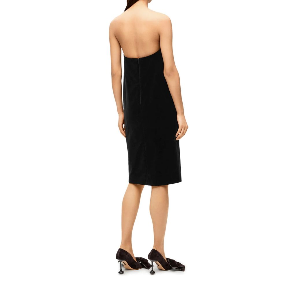 Loewe Black Cotton Cocktail Dress | Regal Royce