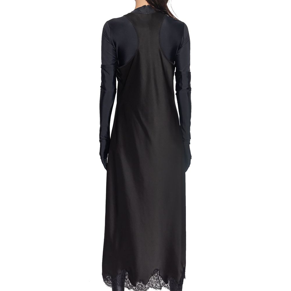 Balenciaga Black Acetate Casual Dress | Regal Royce