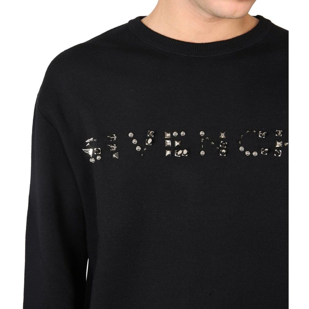 Givenchy Black Cotton Sweatshirt | Regal Royce