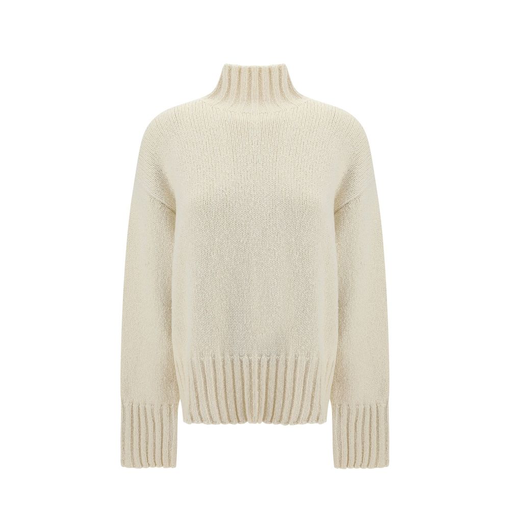 Jil Sander White Silk Sweatshirt | Regal Royce