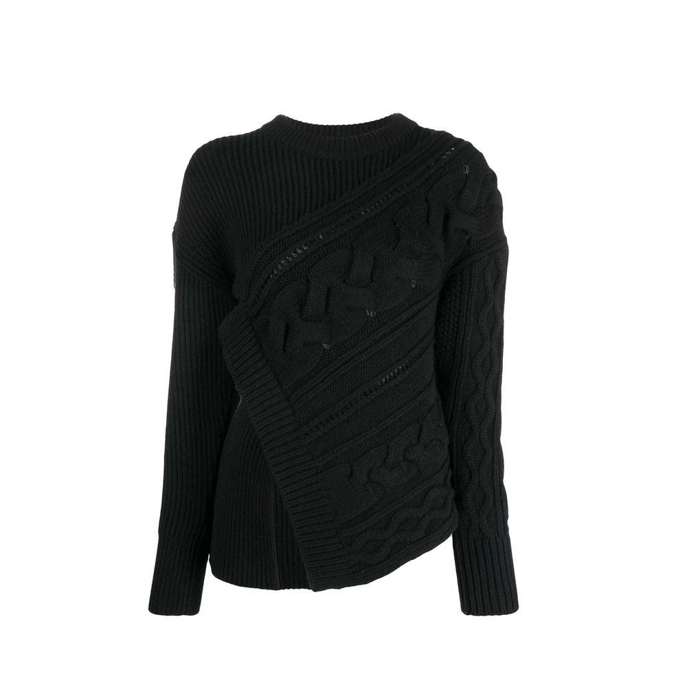 Alexander McQueen Black Wool Sweatshirt | Regal Royce
