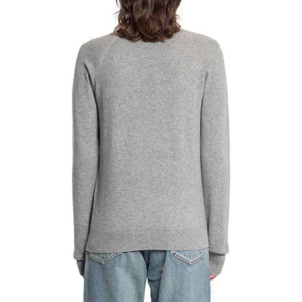 Saint Laurent Gray Cashmere Sweater | Regal Royce