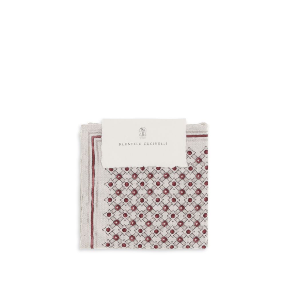 Brunello Cucinelli Multicolor Silk Scarf | Regal Royce