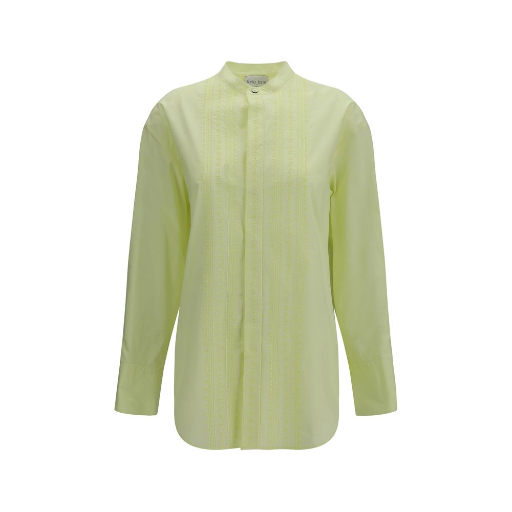 Forte_Forte Bicolor Cotton Blouse | Regal Royce