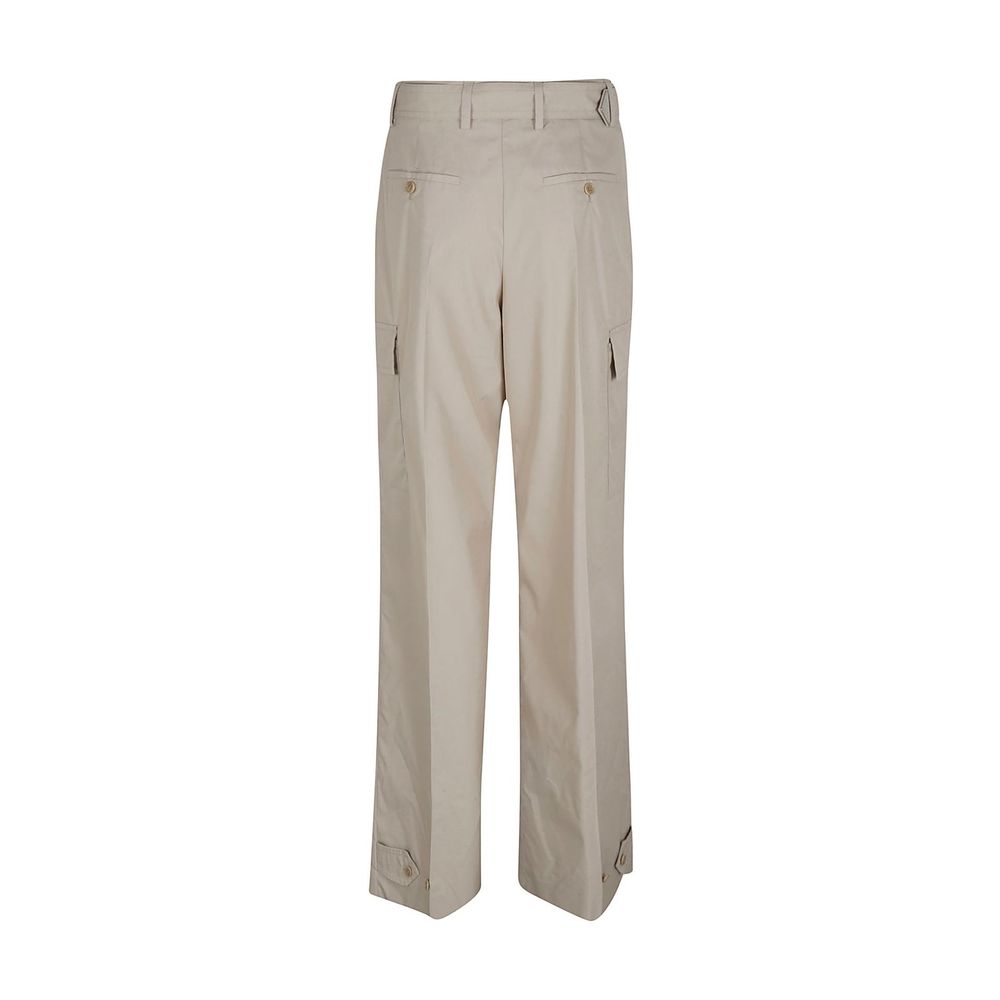 Prada Beige Cotton Cargo Pants | Regal Royce