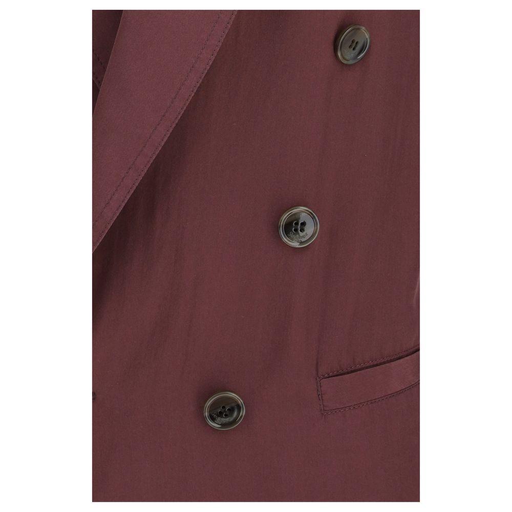 Saint Laurent Purple Silk Blazer | Regal Royce