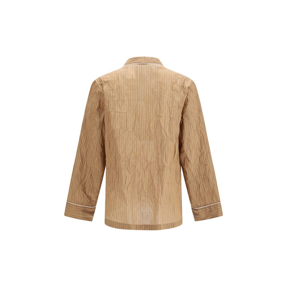 Dolce & Gabbana Beige Linen Robe | Regal Royce