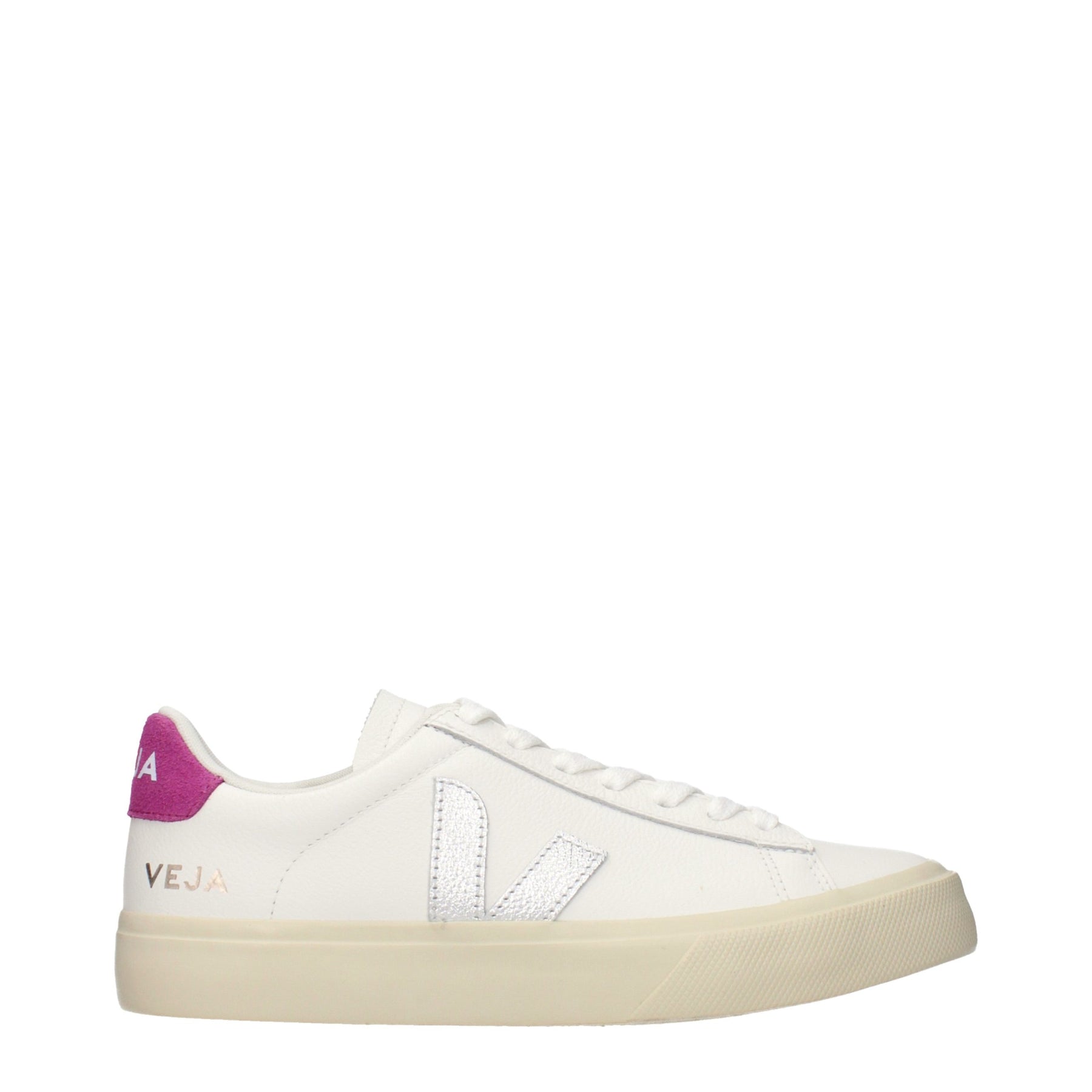 Veja White Leather Low Top Sneakers | Regal Royce